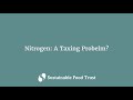 Thumbnail for Nitrogen: A Taxing Problem?