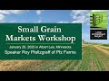 Thumbnail for Roy Pfaltzgraff, Pfz Farms | 2025 Small Grain Markets Workshop