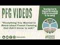 Thumbnail for PFG 2023: Everything You Wanted to Know about Forest Farming (but didn’t know to ask)