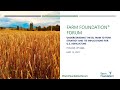 Thumbnail for Farm Foundation Forum: Farm to Fork Follow-up Q&A