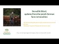 Thumbnail for Benedikt Bösel, updates from the 3000h German farm in transition