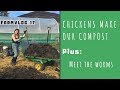 Thumbnail for CHICKENS MAKE OUR COMPOST | bath tub WORM FARMS | FARMVLOG 17